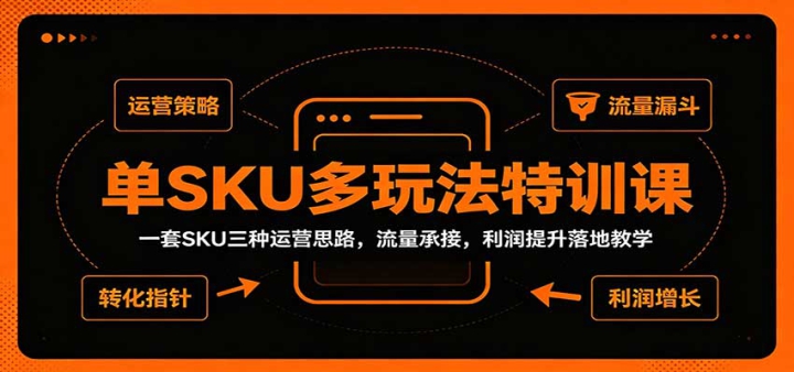 ��SKU���淨��ѵ�Σ�һ��SKU������Ӫ˼·�������нӣ�����������ؽ�ѧ