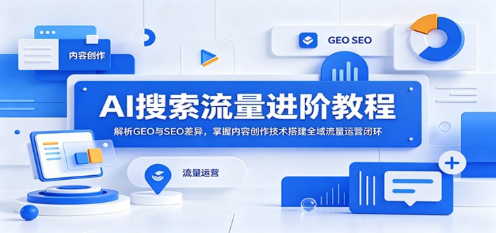 AI�����������׽̳̣�����GEO��SEO���죬�������ݴ��������ȫ��������Ӫ�ջ�