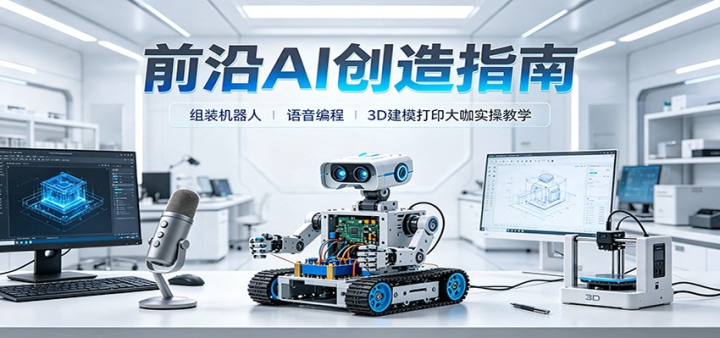 ǰ��AI����ָ�ϣ���װ�����ˡ�������̡�3D��ģ��ӡ��ʵ�ٽ�ѧ
