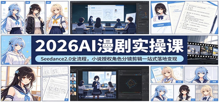 2026AI����ʵ�ٿΣ�Seedance2.0ȫ���̣�С˵��Ȩ��ɫ�־�����һվʽ��ر���