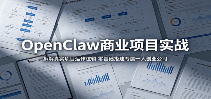 OpenClaw��ҵ��Ŀʵս�������ʵ��Ŀ�����߼���������ר��һ�˴�ҵ��˾