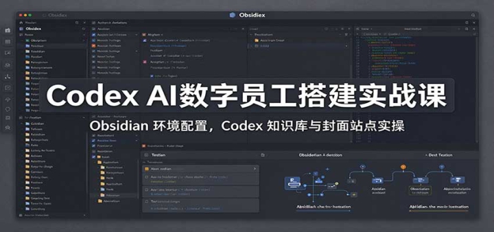 Codex AI����Ա���ʵս�Σ�Obsidian �������ã�Codex ֪ʶ�������վ��ʵ��