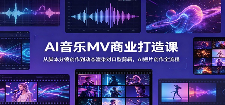 AI����MV��ҵ����Σ��ӽű��־���������̬��Ⱦ�Կ��ͼ�����AI��Ƭ����ȫ����