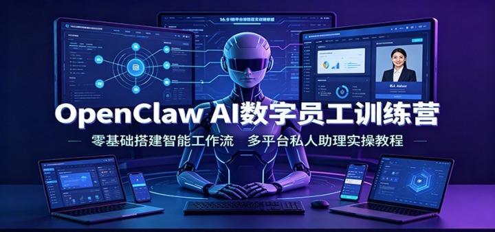 OpenClaw AI����Ա��ѵ��Ӫ�����������ܹ���������ƽ̨˽������ʵ�ٽ̳�