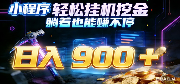 С����һ��ڽ��Զ�׬��һ��ֽ𣬶�Ų�������900+�����ɸ㸱ҵ