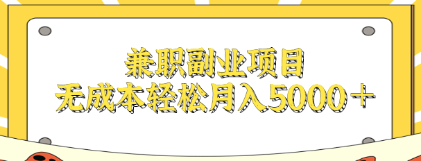 在家就可以操作的赚米的兼职项目，无成本工作自由轻松月入5000＋【视频教程】插图