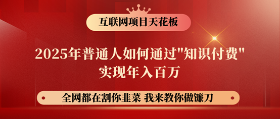 镰刀训练营超级IP合伙人，25年普通人如何通过“知识付费”年入百万！插图