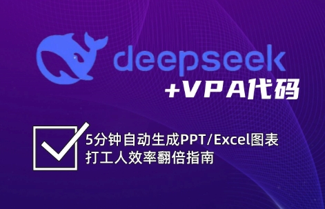 DeepSeek从入门到精通：解锁Excel和VBA高效办公新技能-创业项目论坛-资源分享-6协议-村兔网