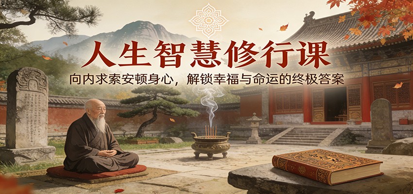 人生智慧修行课：向内求索安顿身心，解锁幸福与命运的终极答案_酷乐网
