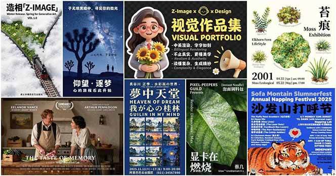 Z-Image - ������Ƭ������ͼ���� WebUI+ComfyUI������ һ�����ϰ�9408 ����:��Ե��ҵ�� ����ID:119105 