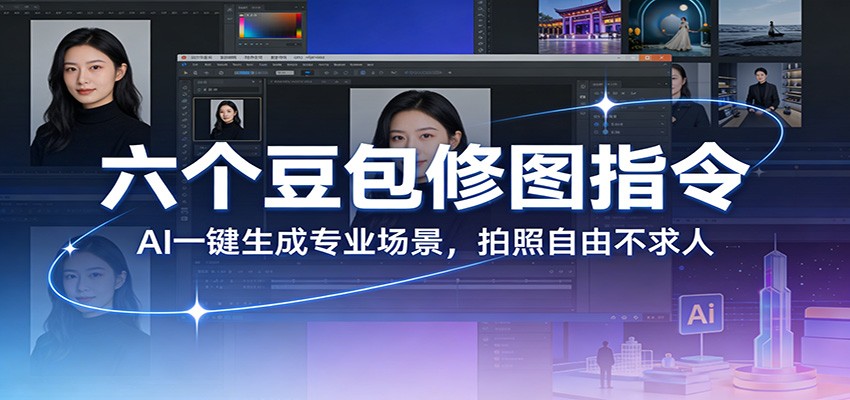 六个豆包修图指令:AI一键生成专业场景,拍照自由不求人-951博客