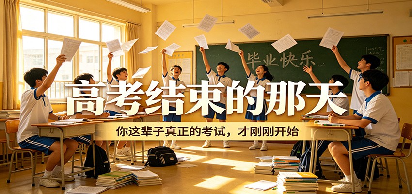公众号付费文章《高考结束的那天，你这辈子真正的考试，才刚刚开始》-中创副业网