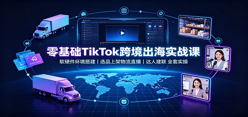 �����TikTok�羳����ʵս�Σ���Ӳ���������ѡƷ�ϼ�����ֱ�������˽���ȫ��ʵ��5783 ����:��Ե��ҵ�� ����ID:121167 