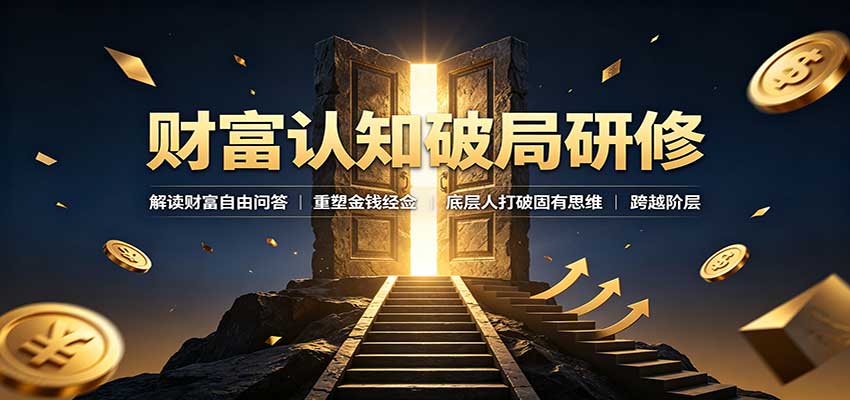 财富认知破局研修：解读