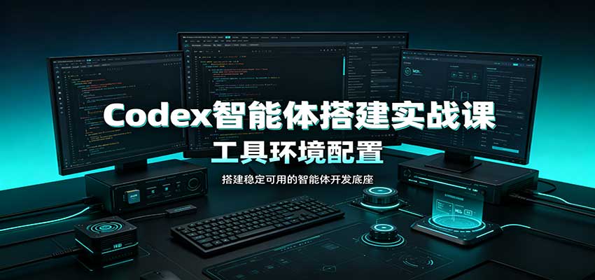 Codex智能体搭建实战课：工具环境配置，自定义技能开发，多业务自动化教学-副业研究所