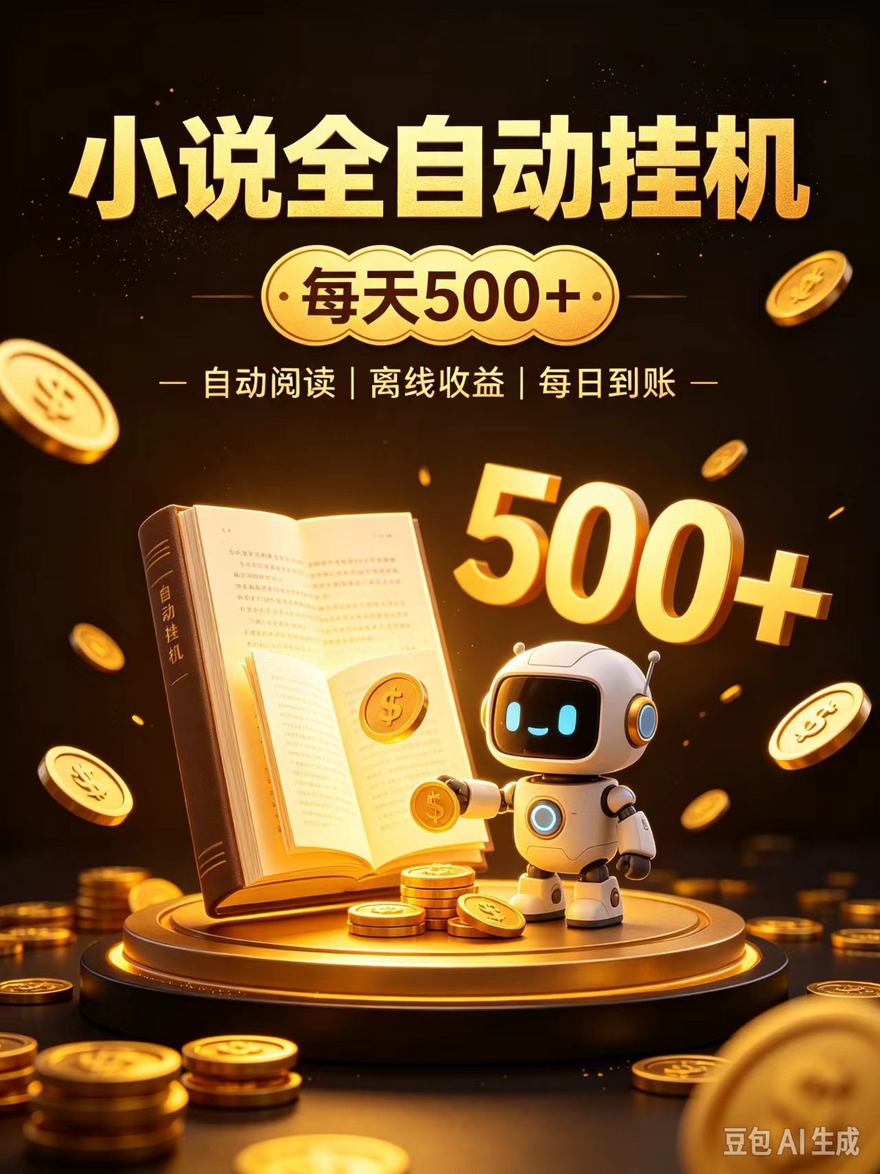 番茄全自动小说0门槛副业，日入300+，躺赚稳定风口项目-副业研究所