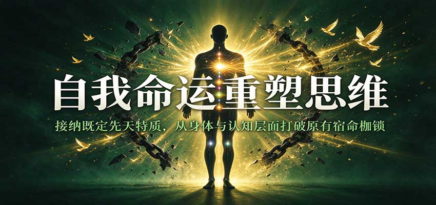 自我命运重塑思维：接纳既定先天特质，从身体与认知层面打破原有宿命枷锁